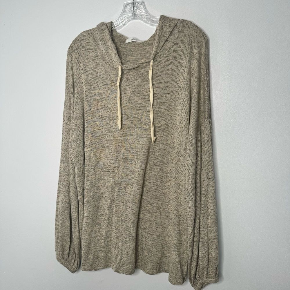 Talulah cream hoodie size large
